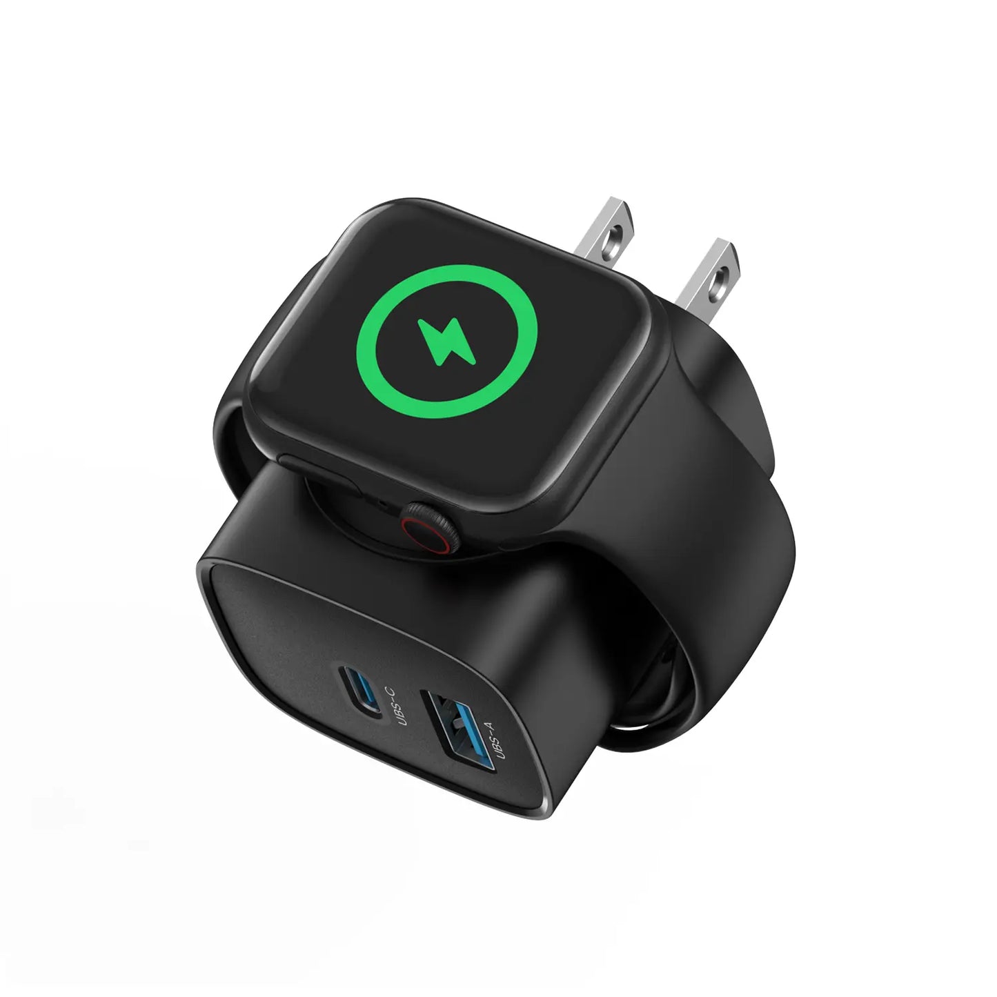 3in1 急速充電 USB-C＆USB-A Apple Watch対応充電器