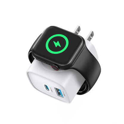 3in1 急速充電 USB-C＆USB-A Apple Watch対応充電器