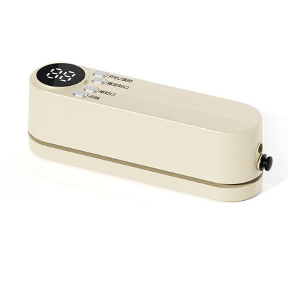 【当日発送】【新春のヒット商品】【80%off】USB おサイフケータイすべて自動ミニシール機械家庭用真空食品袋シール機械のAIRの抽出すると膨張