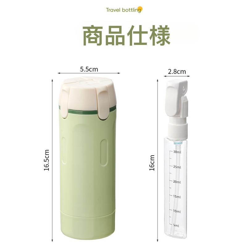 TabiPack™ 日本No.1 トラベルボトル2026 🏆