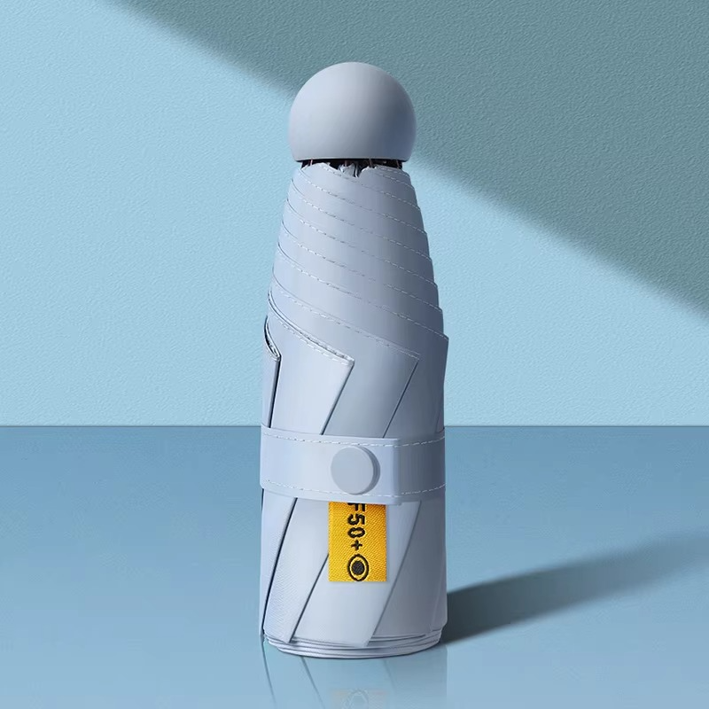 ワンタッチ自動開閉・完全遮光UVカット折りたたみ日傘（UPF50+）