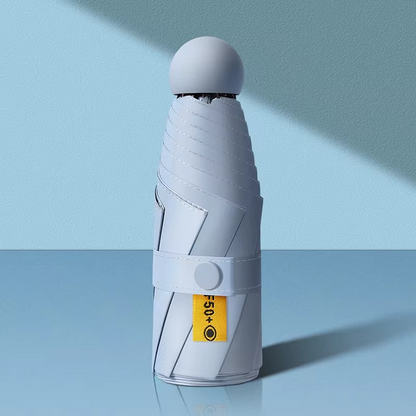 ワンタッチ自動開閉・完全遮光UVカット折りたたみ日傘（UPF50+）
