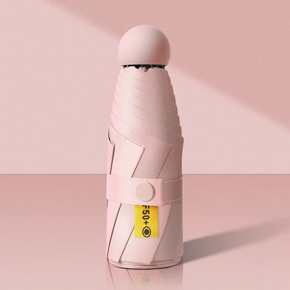 ワンタッチ自動開閉・完全遮光UVカット折りたたみ日傘（UPF50+）