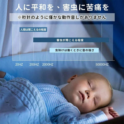 超音波LED害虫対策プラグ｜静音・省エネ・簡単設置